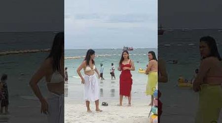 Beautiful girls on Koh Larn Beach,Pattaya.