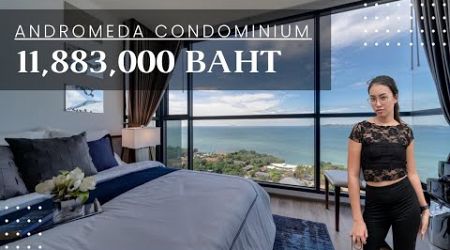 Last Two Bedrooms Unit for Sale Andromeda Pattaya Thailand
