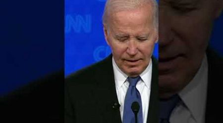 Biden Brain Freeze During Debate #biden #debate #trump #news #politics #shorts #whitehouse #2024