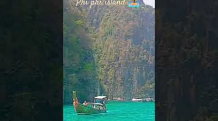 Phi phi island tour from Phuket. Mesmerizing view, turquoise water and islands #shortvideo #thailand