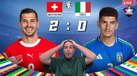 อิตาลีกลับบ้าน! สวิตเซอร์แลนด์ชนะอิตาลี 2-0 | ยูโร 2024