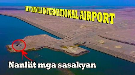 GRABE! GANITO PALA KATAAS! NANLIIT MGA SASAKYAN | NEW MANILA INTERNATIONAL AIRPORT UPDATE