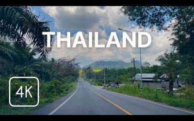 Driving on Rural Phang Nga - No Music 