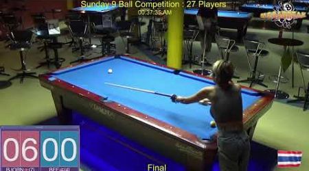 Sunday 9 Ball Competition : 30/06/24