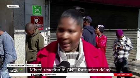 GNU | Mixed reactions to Government of National Unity formation delay