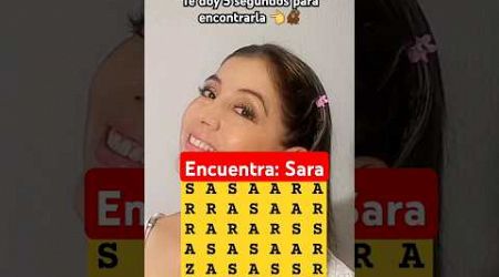 Encuentra la palabra Sara #entertainment #sopadeletras #sara
