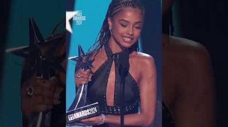 Tyla Is Too Cute While Accepting Award For Best International Act | BET Awards ‘24