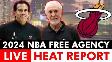 Miami Heat NBA Free Agency 2024 Live - Day 1