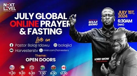 Prayers for Open Doors &amp; Opportunities For Business &amp; Careers || PST BOLAJI IDOWU &amp; LORD WOW