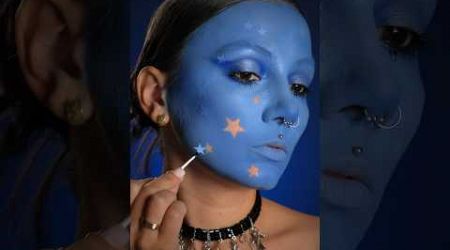 ✨Макияж звёздное небо✨ #makeupartist #tiktok #makeup #trends #тренды #макияж