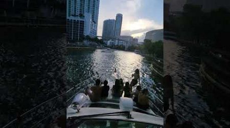 cruising Miami #yacht