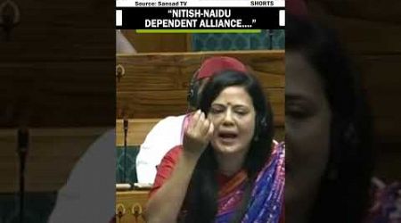 “Nitish-Naidu dependent alliance….” Mahua Moitra mocks BJP, NDA government