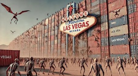 Government Builds Huge Walls Around Las Vegas to Contain Monsters from Ending the World