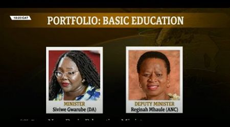 7th Administration | Reaction to newly appointed Basic Education Minister