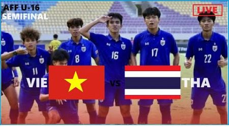 VIETNAM vs THAILAND | SEMIFINAL AFF U-16 LIVE SCORE (REACTION 8)