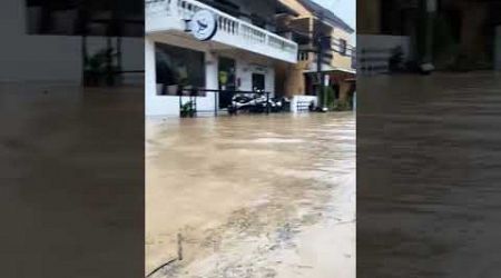 Severe Flooding in Phuket Thailand 