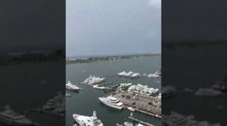 Hurricane Beryl Mega Yacht Prepare