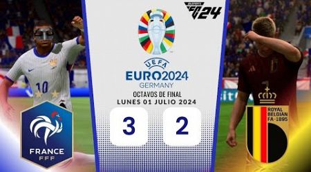 FRANCIA - BÉLGICA | UEFA EURO 2024™ | OCTAVOS DE FINAL | EA SPORTS FC™ 24