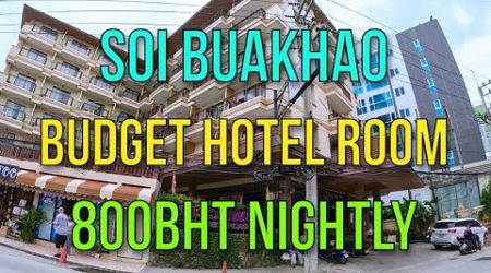 BUDGET SOI BUAKHAO PATTAYA HOTEL REVIEW - Sunview Place 800BHT NIGHTLY *Details In Description*