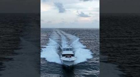 G&amp;S 66’ Mollie” Flying thru the Panama City Pass #sportfish #yacht #mollie