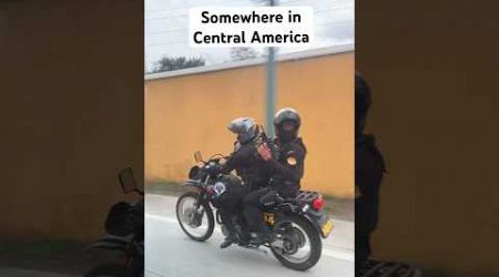 Somewhere where cops dont mess around #travel #shorts #centralamerica