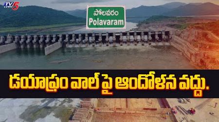 Polavaram Diaphragm Wall :ఆందోళన వద్దు..| International Experts Inspects Polavaram Project |TV5 News