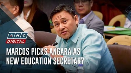 Marcos picks Angara as new education secretary | ANC
