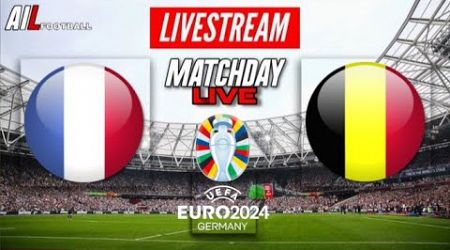 EURO 2024 | FRANCE vs BELGIUM Live Stream International Football Commentary + LiveScores