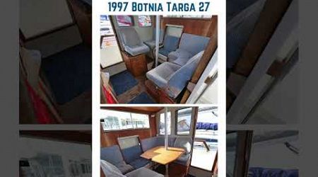 1997 Botnia Targa 27 &#39;VALIANT&#39; | Walk around, twin engine cruiser for sale with Mark Cameron Yachts