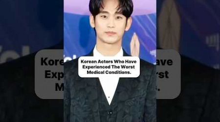 Korean Actors Who Have Faced Severe Medical Conditions
