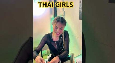 Thai Gırls when They work always happy!!! #phuket #thailand #thaigirls
