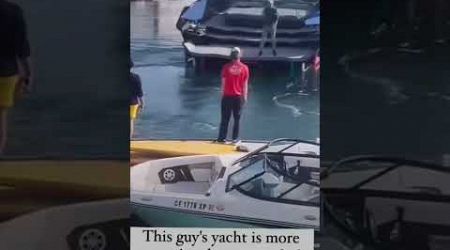 Extremely mad yacht owner threatening #shorts #yacht yac