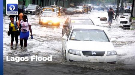 Commuters Stranded As Downpour Floods Lagos Roads + More | Lunchtime Politics