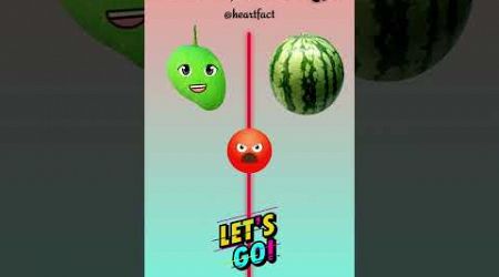 Mango vs Watermelon | who is win❓ #entertainment #shorts