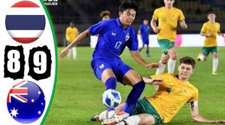Thailand vs Australia U16 1-1 (PEN 7-8) Highlights | Final AFF U16 2024
