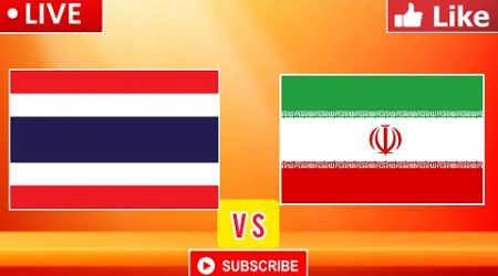 Thailand U20 vs Iran U20 live volleyball match Asian U20 championship girls