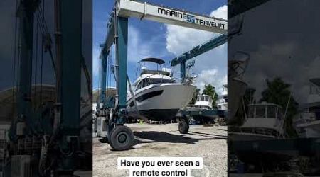 A remote control YACHT LIFT?!