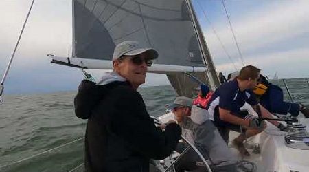 Start and First upwind Leg 7/ 2/ 24 Genesee Yacht Club Tuesday Night Series