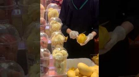Fruit shop in Bangkok Airport #bangkokairport #mango #fruit