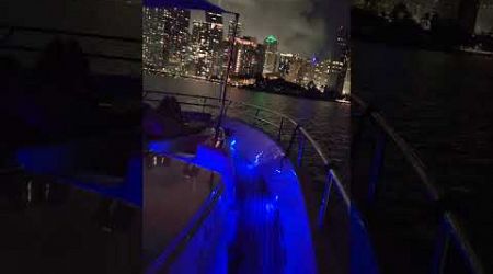 yachting at night #music #travel #beach #miami #yacht