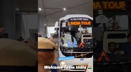 ICC T20 WORLD CUP WINNERS Lands in Delhi at IGI International airport Delhi #teamindia