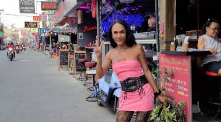 8K Ladyboy Beautiful Girls Pattaya Thailand Nightlife soi Buakhao GoGo Clubs