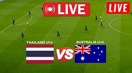 Thailand U16 Vs Australia U16 AFF U16 Youth Championship football match today Live ไทย vs ออสเตรเลี
