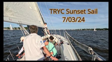 Toms River Yacht Club Sunset Sail Race 7-03
