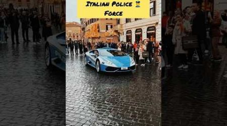 Italian Police Force #shorts #travel #lamborghini