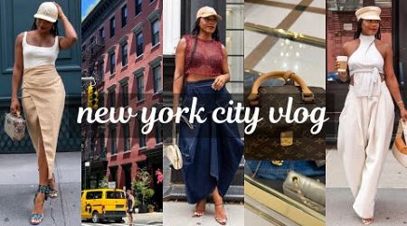 New York City Lifestyle Vlog! Shopping in Soho, Summer Outfits &amp; Luxury Haul ❤︎ MONROE STEELE