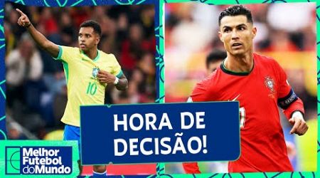 QUARTAS DA EURO E BRASIL X URUGUAI EM FOCO! - Melhor Futebol do Mundo (04/07/2024)