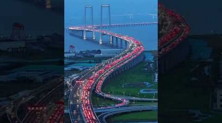traffic jam of Guangdong Province&#39;s Shenzhong Corridor #travel #chinatourism #discoverchina