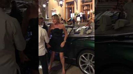 Billionaire women arriving Monte Carlo Casino in Bentley #billionaire #monaco #luxury #lifestyle#fyp