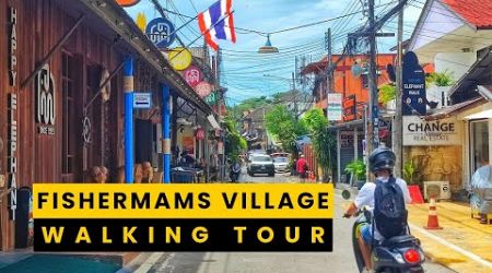 Walking Tour Of Fishermans Village In Koh Samui - Thailand Vlog | Mike Abroad